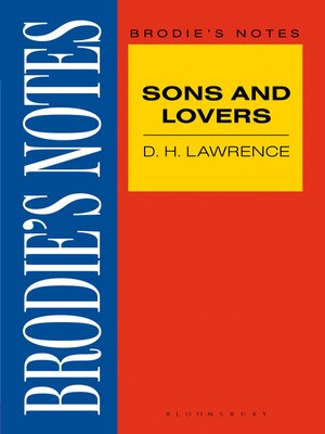 cover image of Lawrence: Sons and Lovers